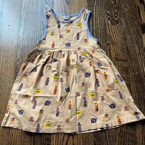 Oeuf Organic Pima Cotton Teapot Dress (4-5Y)
